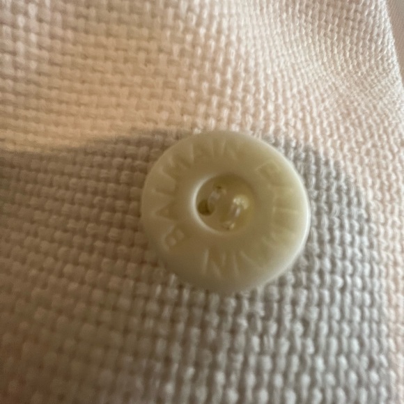 NEW BALMAIN DOUBLE-BREASTED BLAZER SIZE FR 36 US 04 COLOR BLANC GOLD BUTTONS - Picture 11 of 16